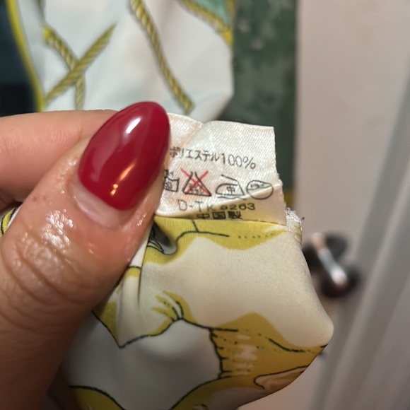 Vintage size 8 Japanese elephant Islamic print blouse - Picture 4 of 4